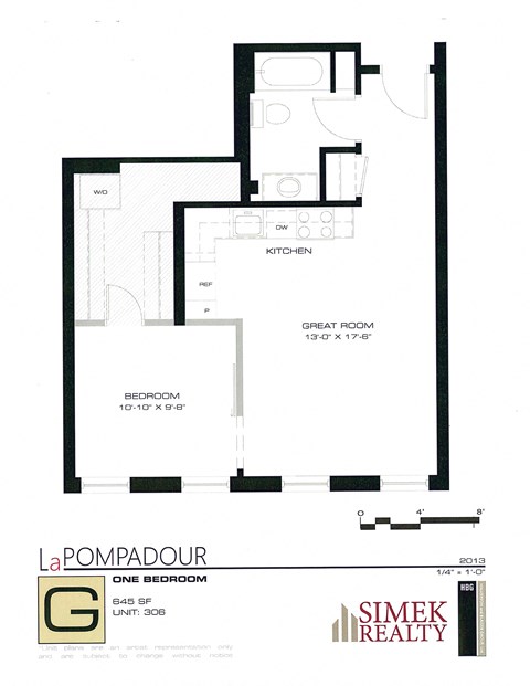 La Pompadour floorplan